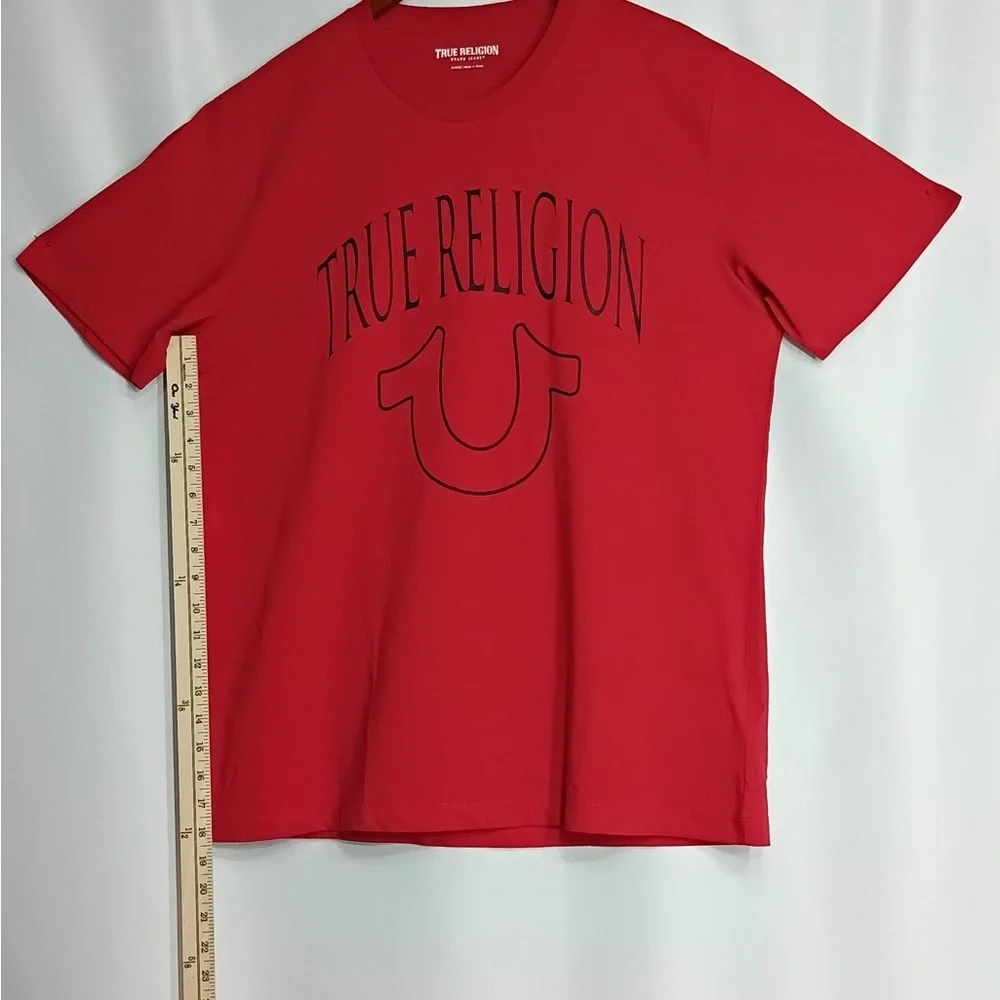True Religion Bold Red Short Sleeve Tee
